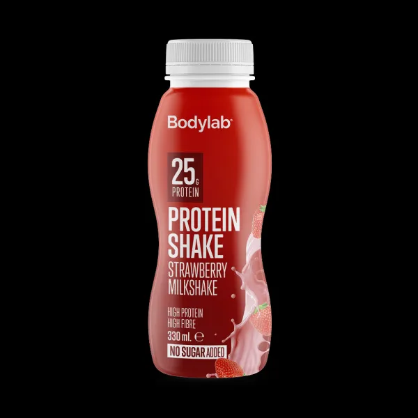 BodyLab Protein Shake - Jordbær Milkshake (1x330 ml)