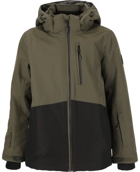 Whistler Drizzle Jr. Barnejakke til ski, black ink